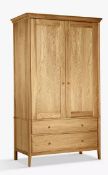 John Lewis Essence Double Wardrobe, Oak - Grading Info - RI002990732 Goods are damaged Product...