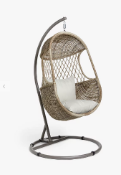John Lewis Rye Garden Hanging Seat, Natural