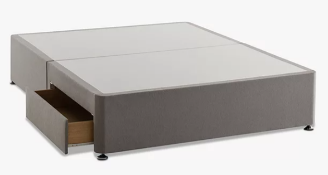 Non Sprung 2 Drawer Divan Storage Bed, King Size - . bed base broken.