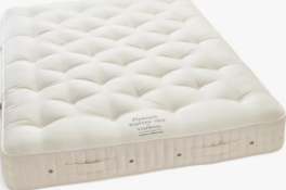 Vispring Plymouth Supreme 1200 Pocket Spring Mattress, Medium Tension, King Size