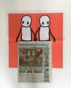 STIK Holding Hands by Stik, 2020 limited Edition in a series of colours (RED)