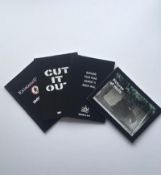 BANKSY Self-published books, Banging Your Head Against a Brick Wall, Existencilism, Cut it Out &...