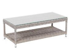 (38/5F) Lot RRP £150. 2x Hartington Florence Collection Items. 1x Coffee Table With Glass Table T...