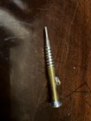 Edwardian Miniature Novelty Retractable Pencil Shaped As a Wood Screw