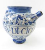 Early C17th Italian Drug Or Syrup Jug