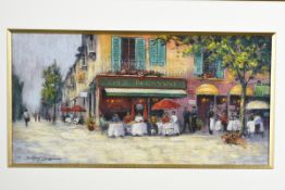 Colourful Original Painting of French Scene by Anthony Orme