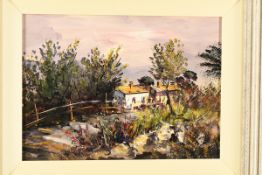 Framed Oil on Canvas