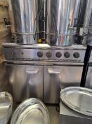 (Lot 54) Gas Burner Stove - Missing Knobs