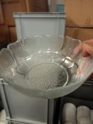 (Lot 17) 20 x Glass Salad Bowl