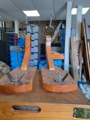(Lot 73) 2 x Ham Stands