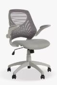 John Lewis ANYDAY Hinton Office Chair, Grey - Grading Info - RI003022815 Parts missing from go...