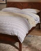 John Lewis Padma Parquet Bed Frame, King Size - Grading Info - one slat broken. - Stock numbe...