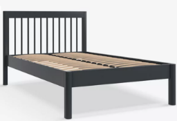 John Lewis Spindle Bed Frame, 120cm, Storm