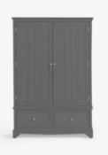 John Lewis St Ives Double Wardrobe with 2 Drawers