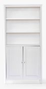 John Lewis Portsman Double Tallboy Bathroom Storage Cabinet, White - Grading Info - RI00296582...