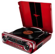 (76/5I) Lot RRP £168. 2x Items. 1x ION Mustang LP 4 in 1 Classic Car Styled Music Center RRP £109...