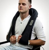 (140/5L) Lot RRP £98. 2x Shiatsu Neck & Back Massager With Arm Loops RRP £49 Each. (Some Box Dama...