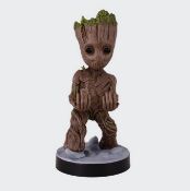 (123/5L) Lot RRP £120. 4x Marvel Infinity Saga Toddler Groot 8 Inch Cable Guy Controller & Phone...
