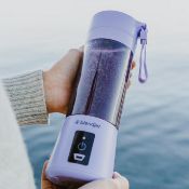(147/5M) Lot RRP £129. 3x Items. 2x Blend Jet One Lavender Portable Compact Blender Bottle RRP £3...