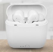 (108/5L) 20x Red5 HE White Wireless Earbuds RRP £20 Each. (All Units Have Return To Manufacturer...