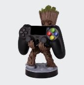 (126/5L) Lot RRP £120. 4x Marvel Infinity Saga Toddler Groot 8 Inch Cable Guy Controller & Phone...