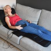 (138/5M) Lot RRP £150. 2x Full Body Massager Mat With Heat Function RRP £75 Each.