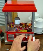(137/5N) Lot RRP £303. 8x Items. 7x Candy Grabber Claw Arcade Style Sweets Claw Machine (3x Units...