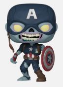 (86/5I) Lot RRP £120. 8x Marvel Funko Pop Items. To Include 4x What If Zombie Captain America 941...