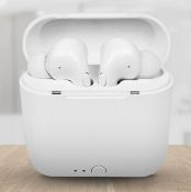 (204/5N) 20x Red5 HE White Wireless Earbuds RRP £20 Each. (All Units Have Return To Manufacturer...
