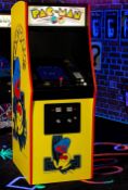 (80/5I) RRP £129. Pac-Man 1:4 Scale Replica Retro Arcade Cabinet (Unit Has Return To Manufacturer...