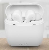 (43/5J) Lot RRP £100. 5x Red5 He Wireless Earbuds White RRP £20 Each. (All Units Sealed, Appear A...