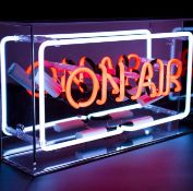 (118/5L) Lot RRP £278. 6x Lighting Items. 2x Locomocean Acrylic Neon Light Box (1x Party RRP £79,...