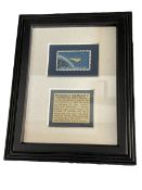 `Project Mercury Stamp In Presentation Display - 'Godspeed John Glenn'
