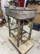 Antique Potter’s treadle wheel, by Cotton Bros ceramic suppliers, Crown Works, Staffordshire. c1...