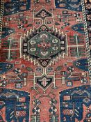 c1920 Antique Persian Turkmen Tribal Carpet