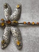 Large Dragonfly Necklace
