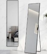 (74/5B) Lot RRP £144. 2x Items. 1x EMKE Full Length Dress Mirror RRP £95. 1x New England Underbas...