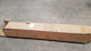 (79/P) RRP £189 When Complete. S & J BBQ Gazebo Cream. Lot Contains Frame & 2x Glass Shelf Only,...