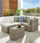 (4/P) RRP £999. Pula Modular Lounger. Modular Design Allows Many Configurations. Durable And Weat...