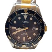 Men Pulsar Casual Watch PG8295X1 Stainless Steel Silver Plated - Surplus Stock from our Private J...