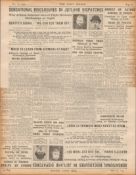 Irish War of Independence List of British Casualties 1920 Newspaper.
