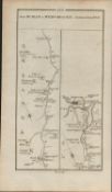 Taylor & Skinner 1777 Ireland Map Enniscorthy Wexford Taghmon Etc.