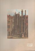 Gateway House Court Antique 1888 Views of London