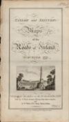 Taylor & Skinner 1777 Ireland Map Battle of the Boyne Engraved Vignette Title.