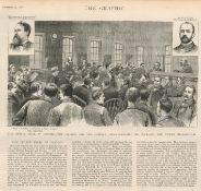 Fenian Brotherhood 1889 Antique Newspaper