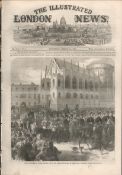 Fenian Prisoners at Dublin Castle to Mountjoy Prison 1867 Newspaper