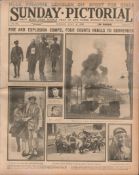 Rebels Hold Area of Dublin, Countess Markiewicz Helping the IRA 1922 Civil War