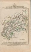 John Cary’s 1791 Engraved Map Gloucestershire & Hampshire.