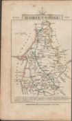 John Cary’s 1791 Copper Engraved Map Devonshire & Dorsetshire.