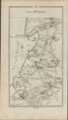 Taylor & Skinner 1777 Road Map Banbridge Lurgan Moira Crumlin Down Antrim.